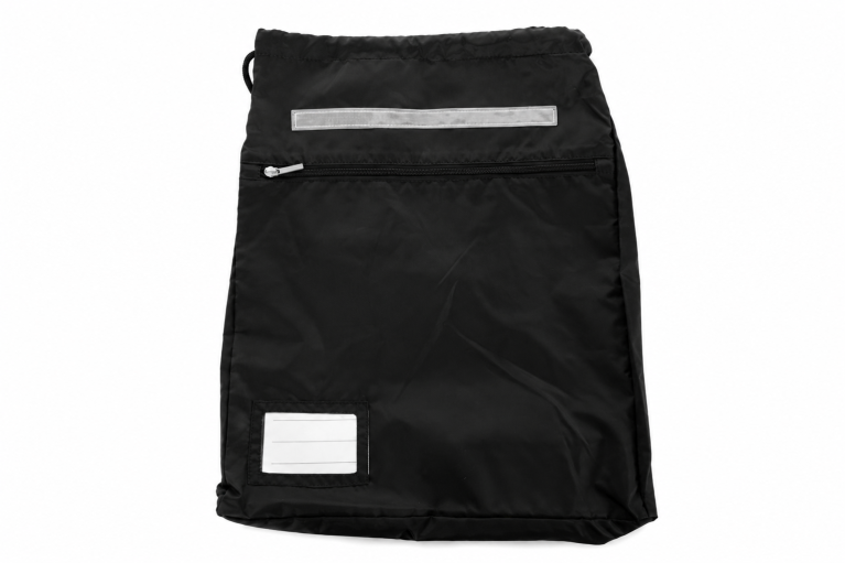 Plain Black Kit Bag