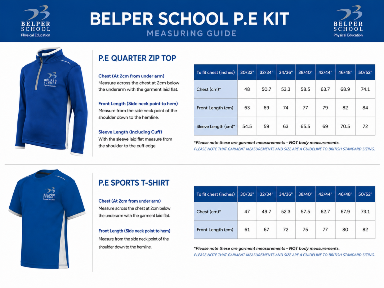 BEH Unisex P.E T-shirt