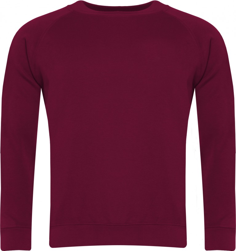 Plain 70/30 Sweatshirt Burgundy