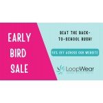 Early Bird Sale – Get ready for September!