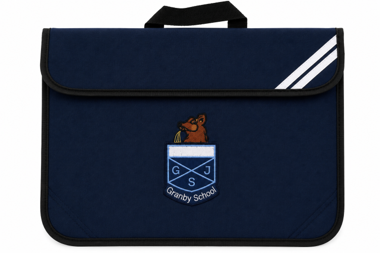 GBY Navy Short Handle Bookbag