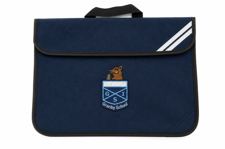 GBY Navy Short Handle Bookbag