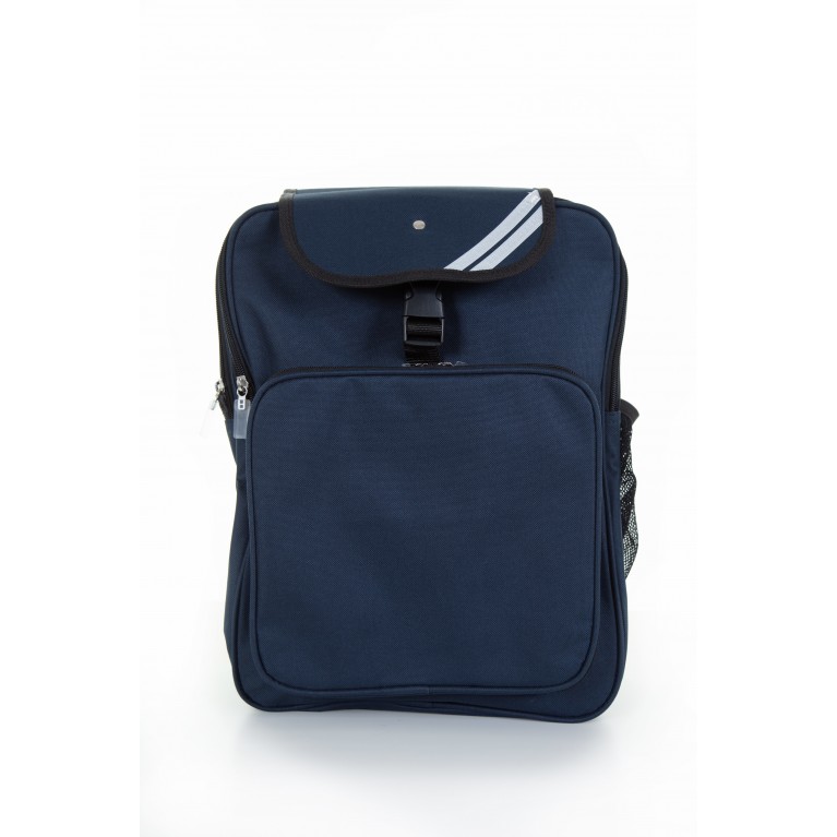 Plain Navy Junior Backpack