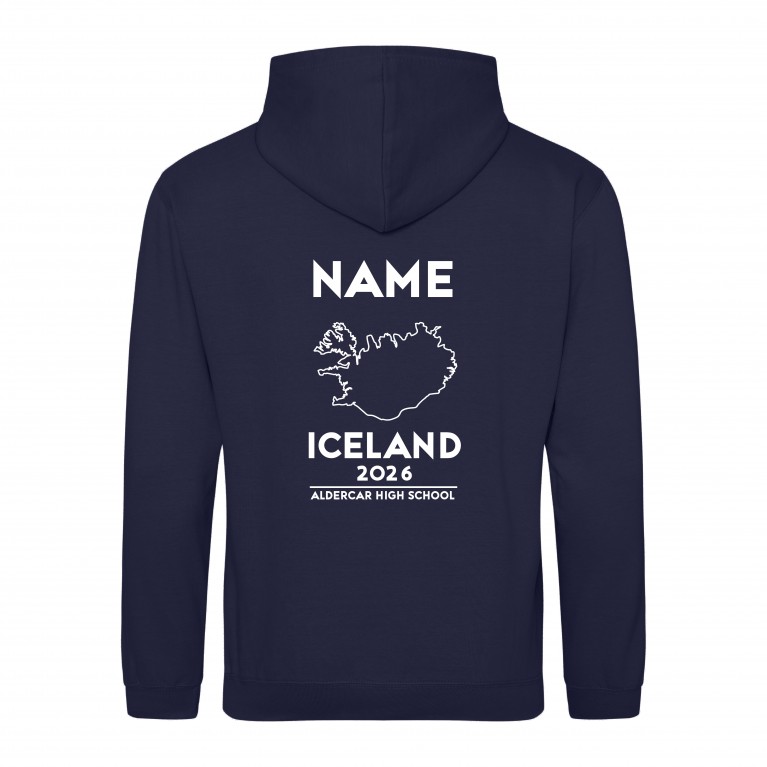 Iceland Trip Hoodie - with name
