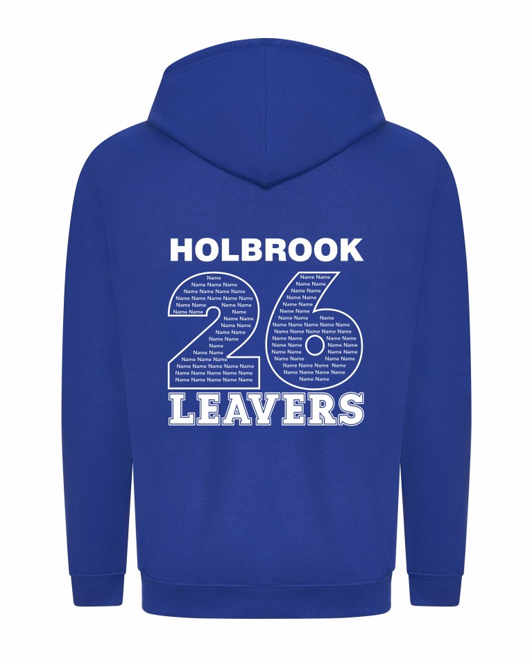 Holbrook C of E Primary School Leavers Hoodie 26 - Classic +