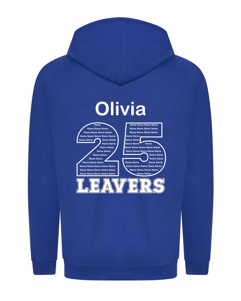 Fritchley C of E Primary School Leavers Hoodie 25 - Classic+