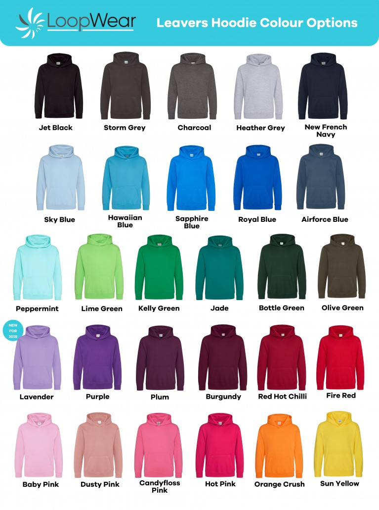 Cloudside Academy Leavers Hoodie 25 - Classic+
