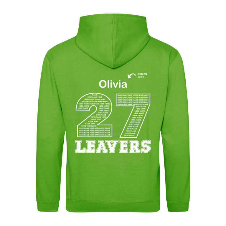 Hallbrook Primary School Leavers Hoodie 27 - Classic+
