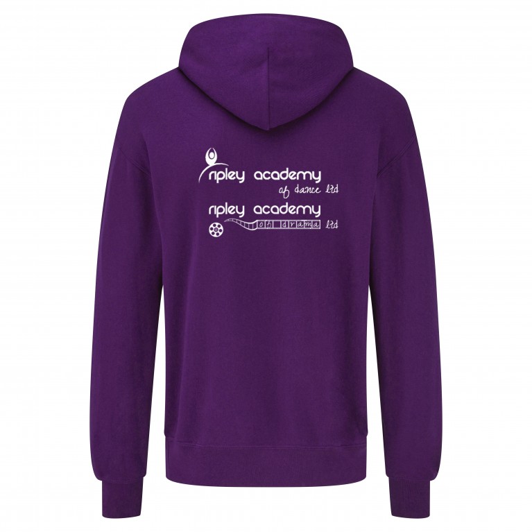 Purple Zip Hoodie