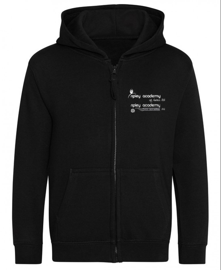 Black Zip Hoodie