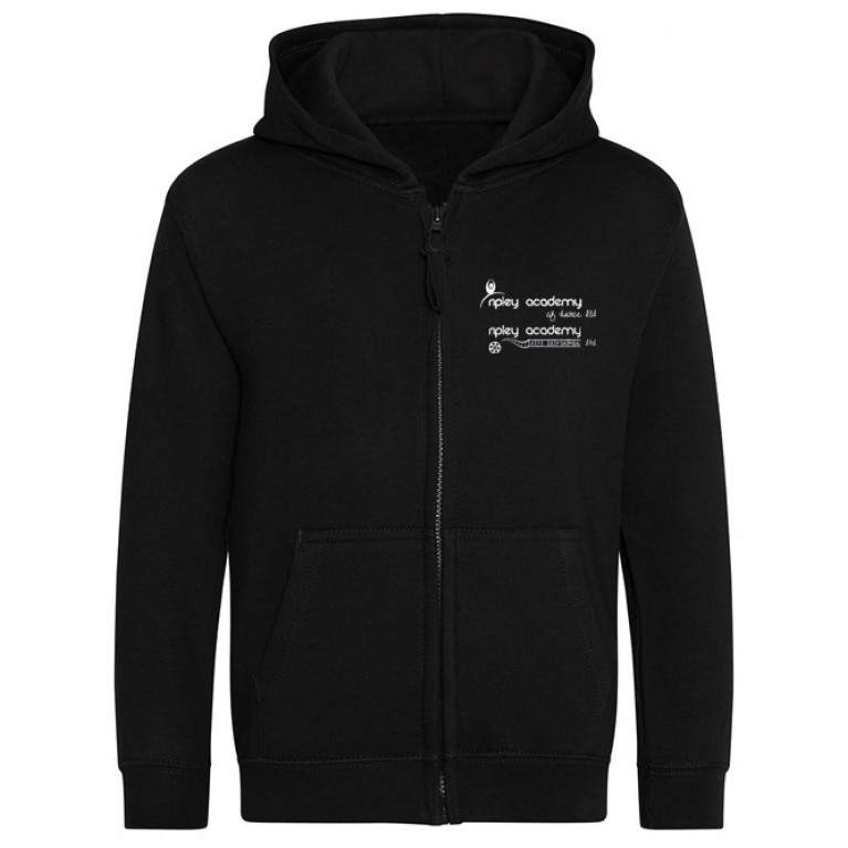 Black Zip Hoodie