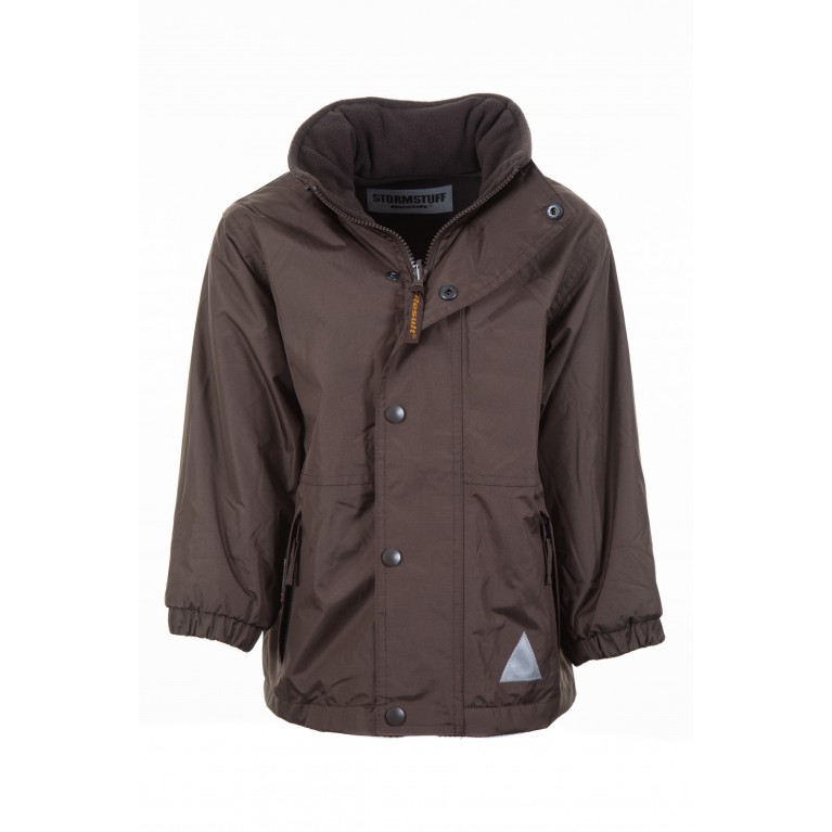 Brown Stormdri Reversible Waterproof Coat