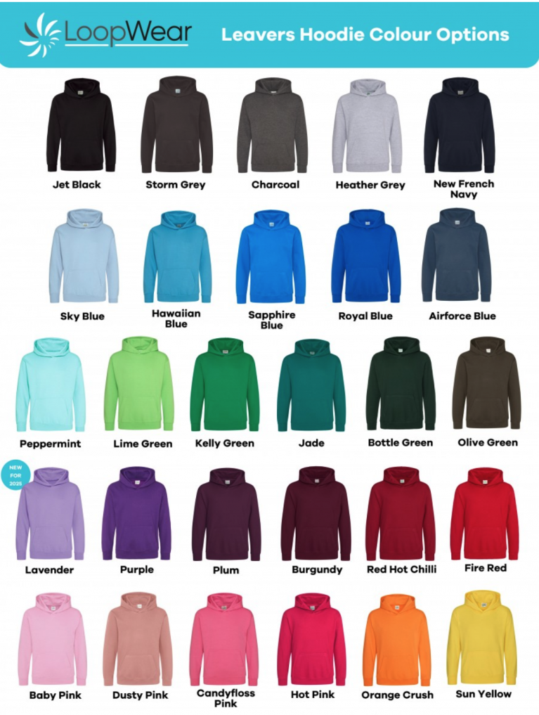 Brownsover Primary School Leavers Hoodie 26 - Classic+