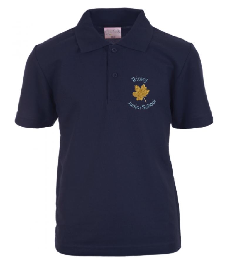 RJS Navy Classic Polo Shirt 