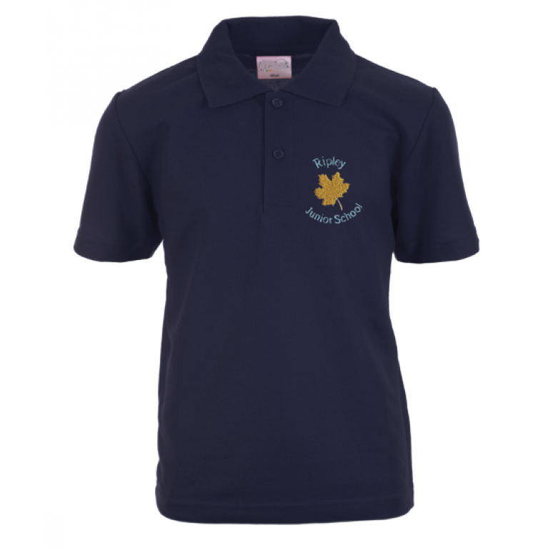RJS Navy Classic Polo Shirt 