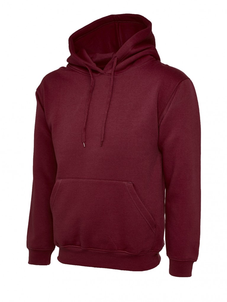 Hoodie Embroidered With School Logo