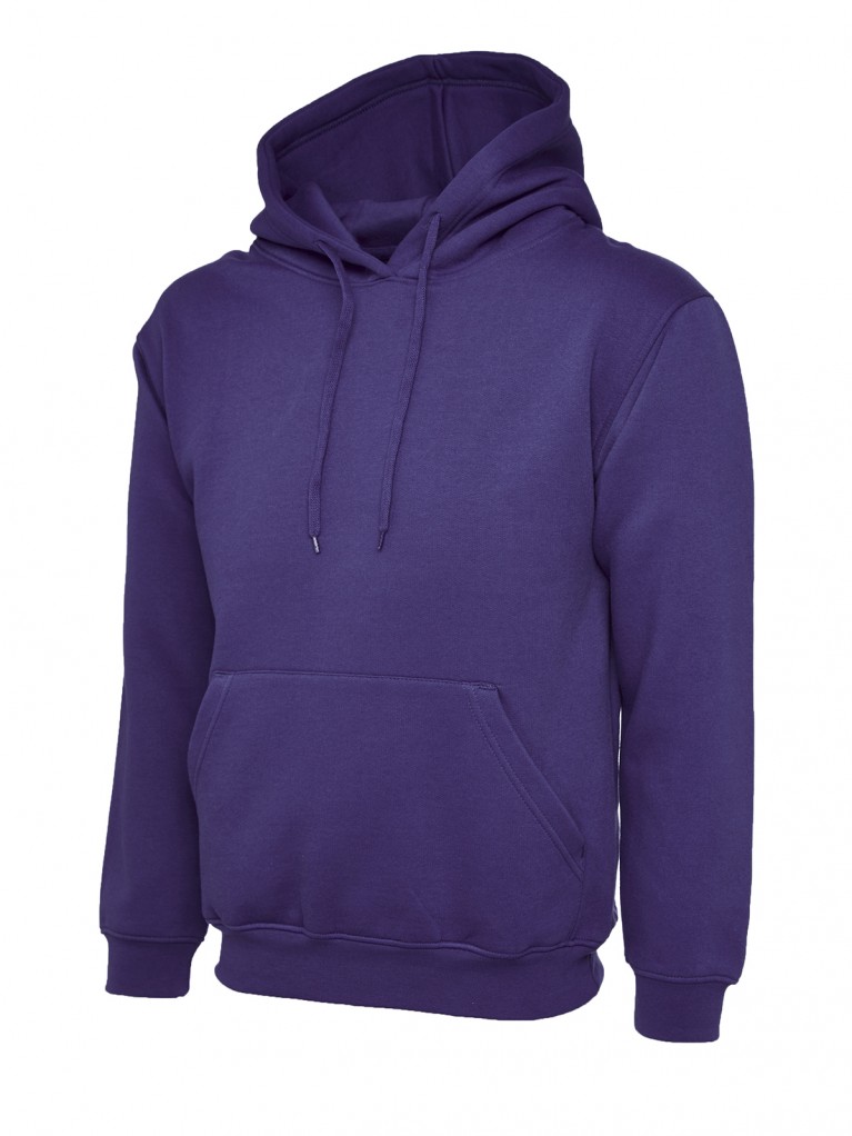 Hoodie Embroidered With School Logo