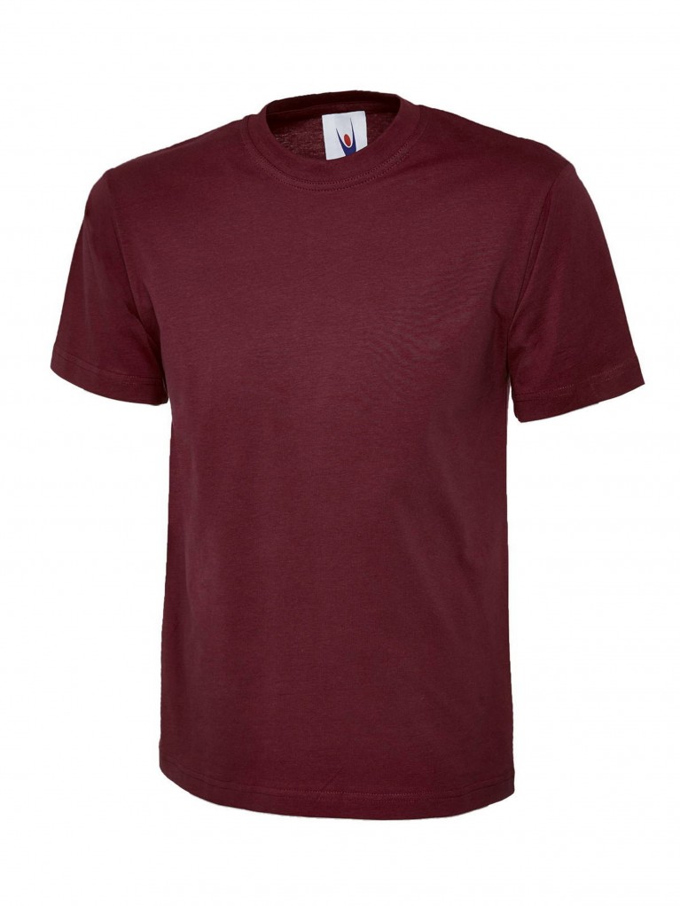 Classic T-Shirt embroidered with school logo