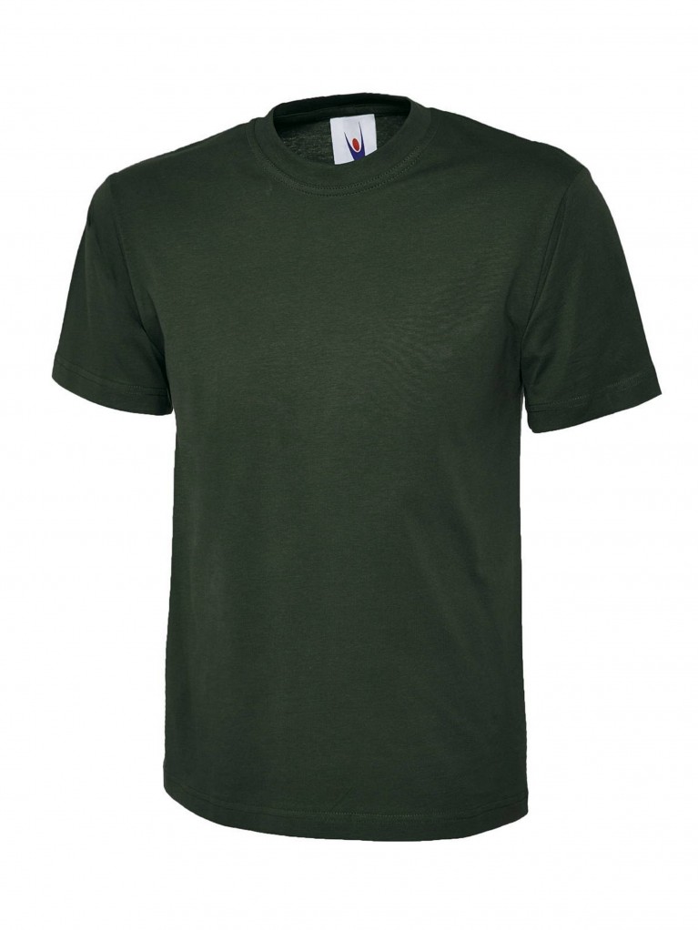 Premium T-Shirt embroidered with school logo