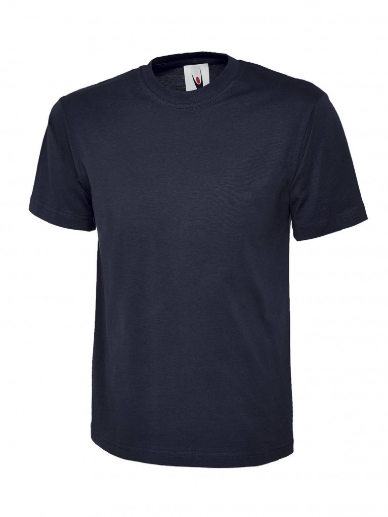 Premium T-Shirt embroidered with school logo