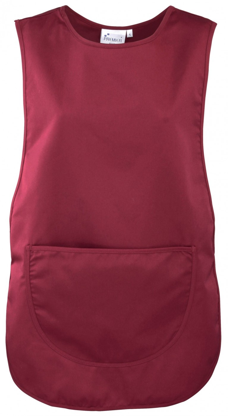 Tabard embroidered with school logo