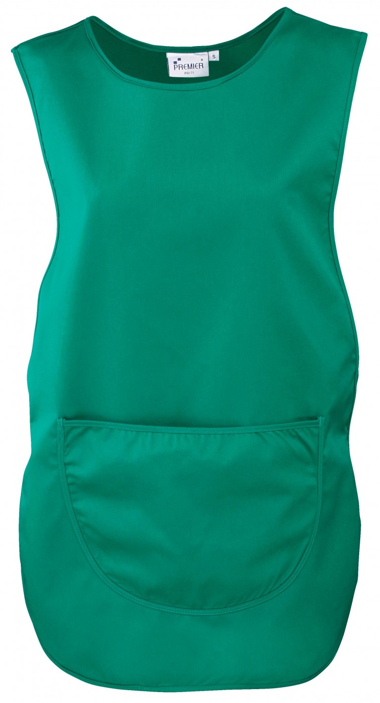 Tabard embroidered with school logo