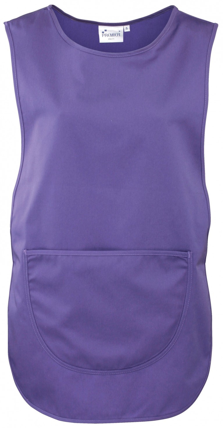 Tabard embroidered with school logo