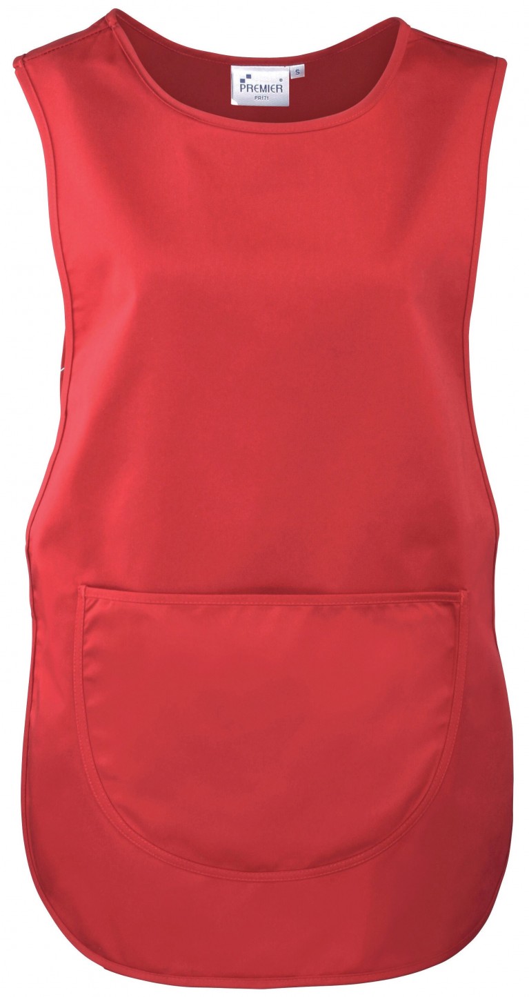 Tabard embroidered with school logo