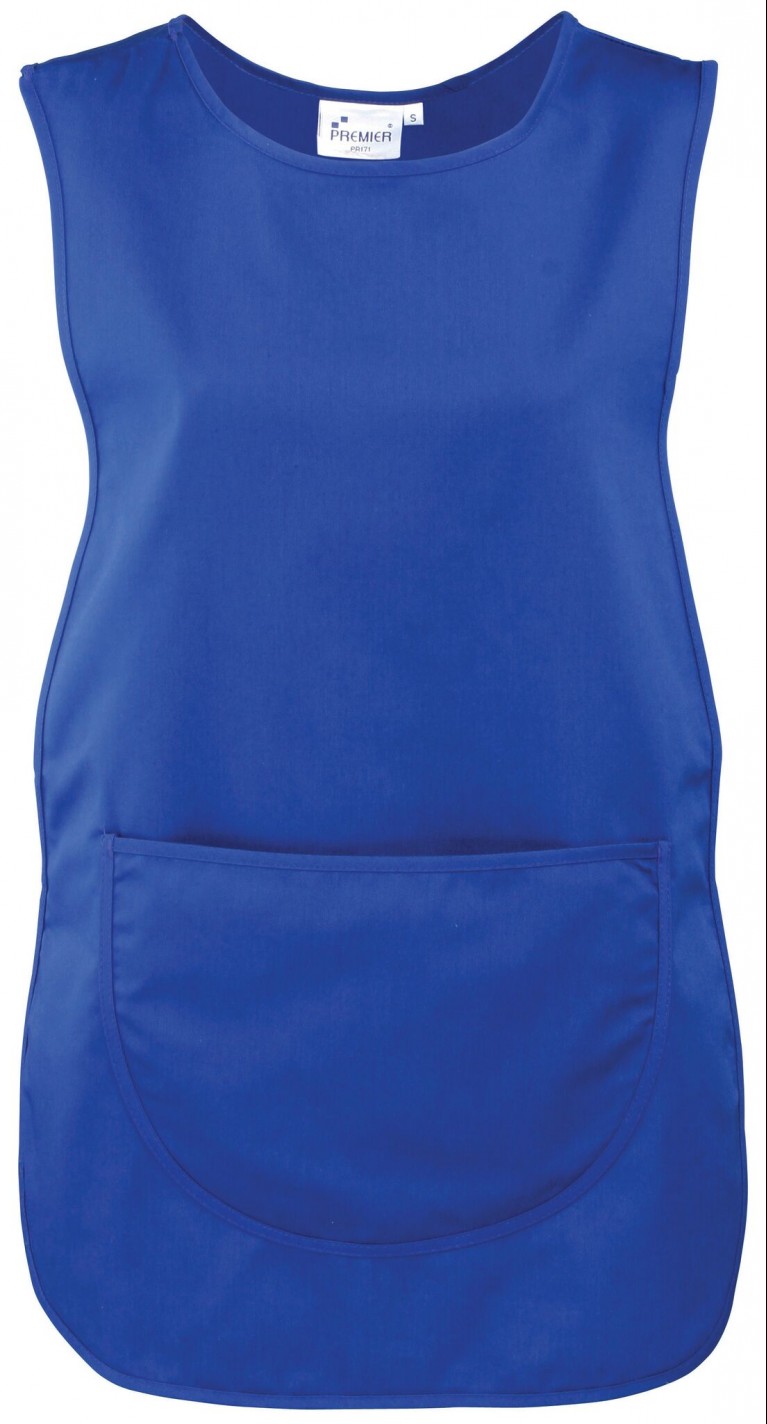 Tabard embroidered with school logo