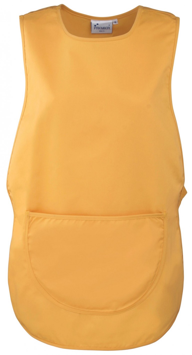 Tabard embroidered with school logo