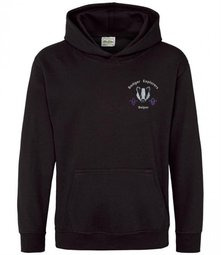 Black Badger Explorers Hoodie