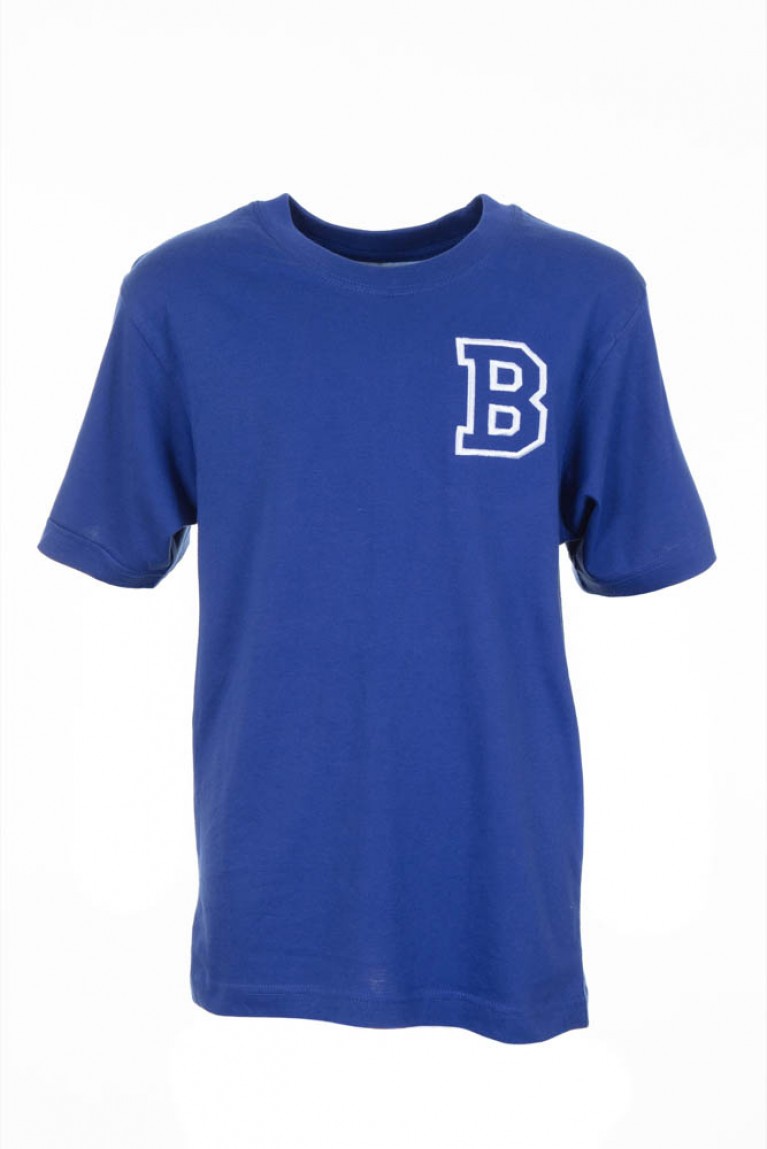 Boys Blue Banner P.E T-Shirt (Banner)