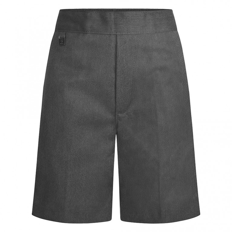Bermuda Pull-Up Eco-Shorts - Grey