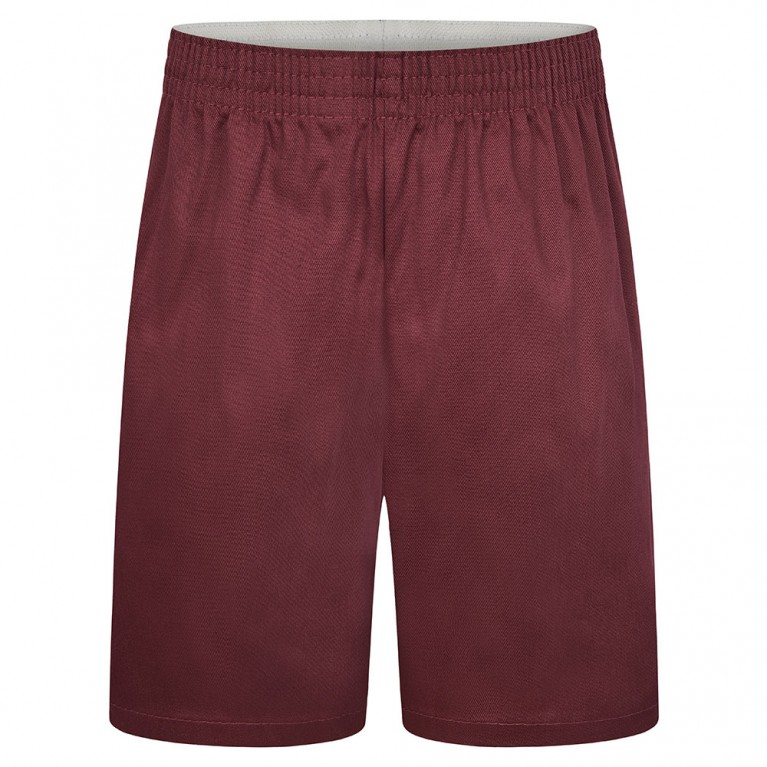 Boys Maroon Rugby Shorts