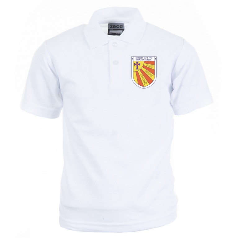 BRD White Polo Shirt 