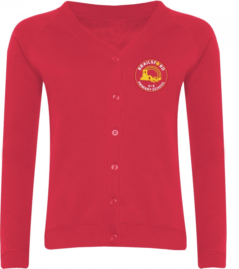BRA Red 70/30 Cardigan 