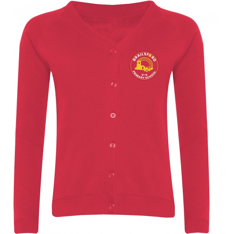 BRA Red 70/30 Cardigan 