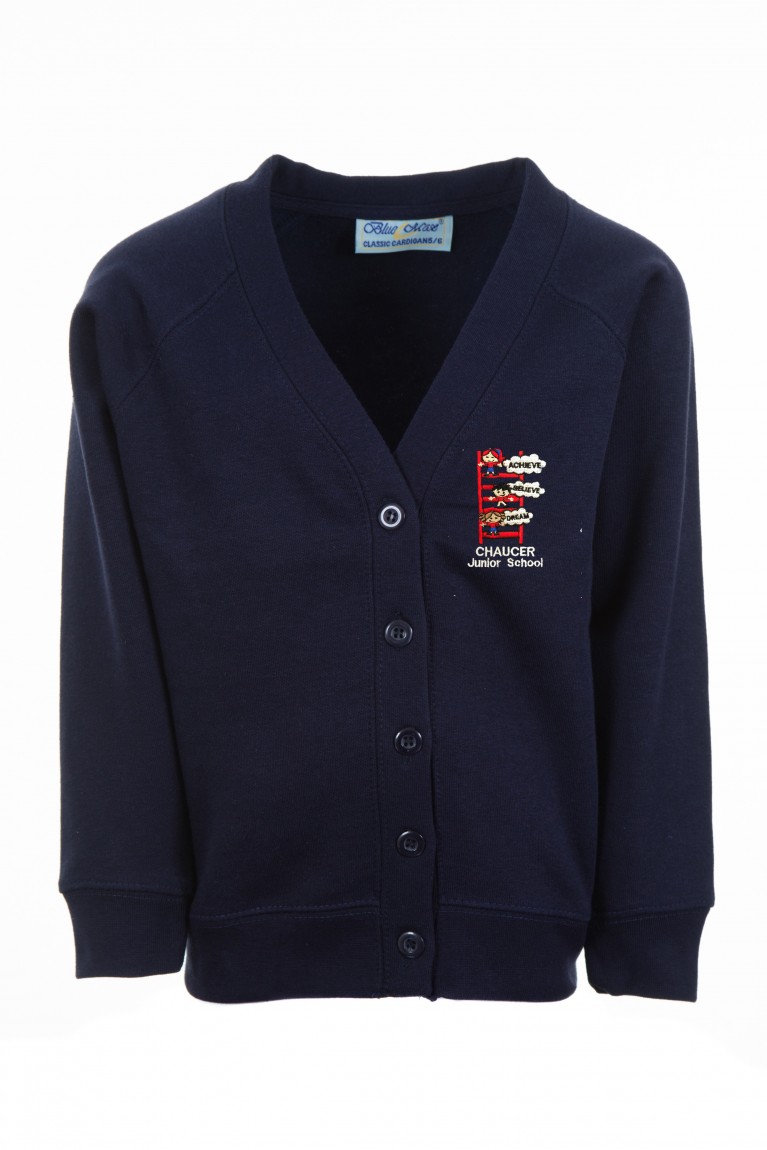 CHJ Navy Classic Cardigan