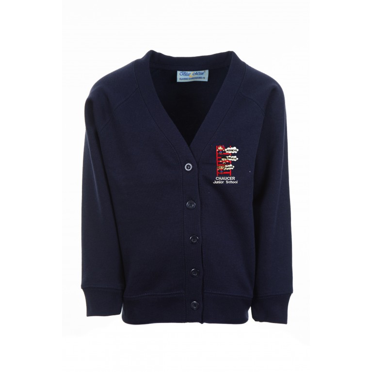 CHJ Navy Classic Cardigan