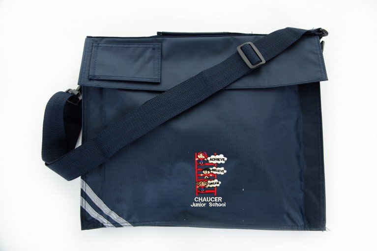 Navy Long Handle Bookbag