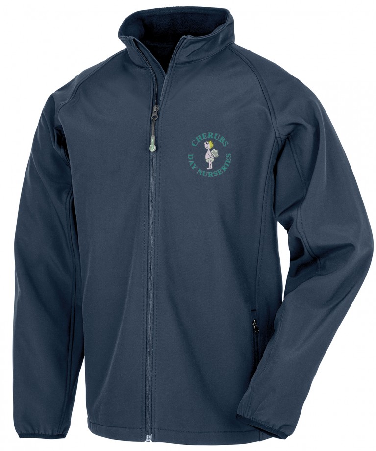 CNS Navy Softshell Jacket