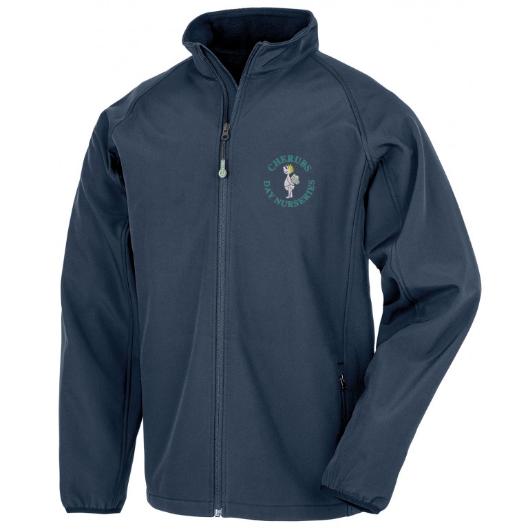 CNS Navy Softshell Jacket