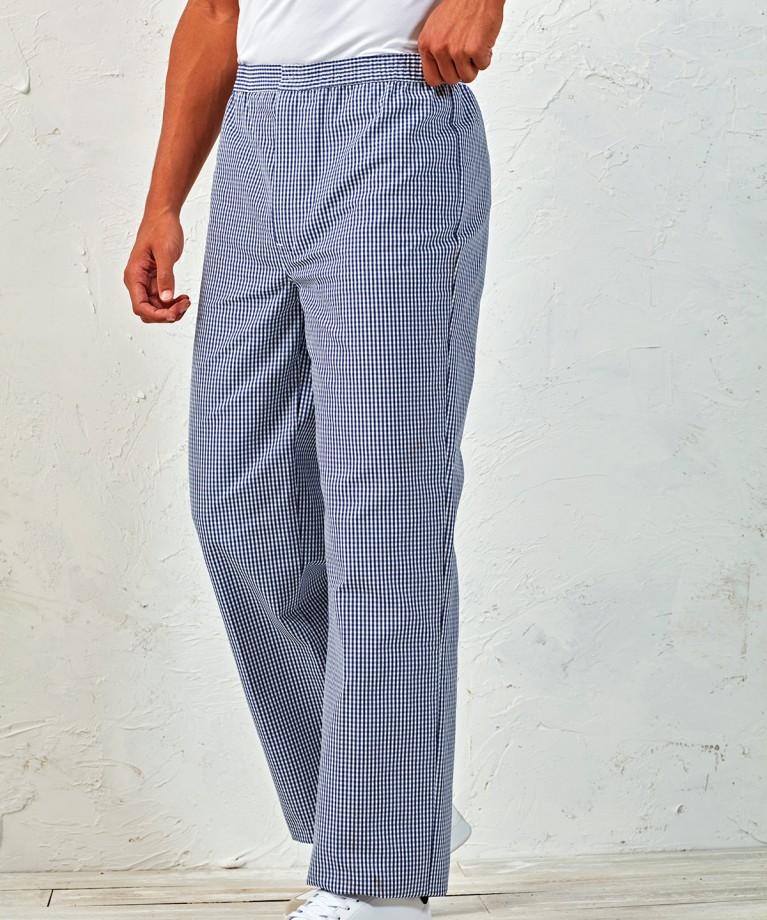 CNS Navy & White Chef Trousers