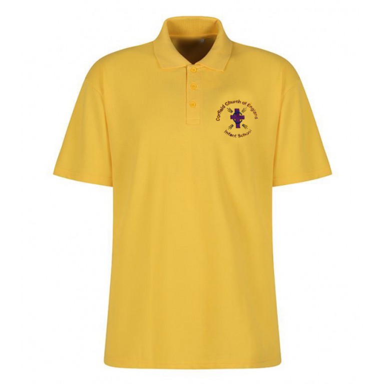 Gold Woodbank Polo Shirt