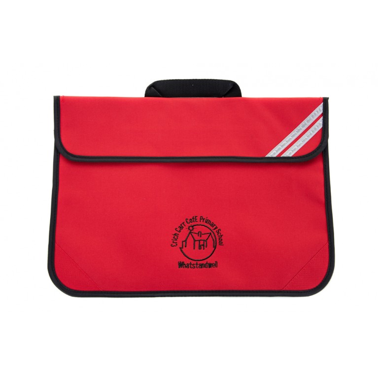Red Short Handle Bookbag