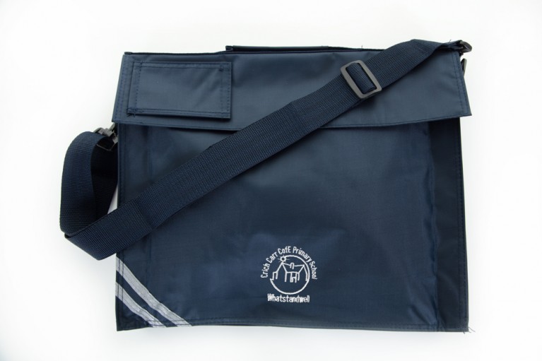 Navy Long Handle Bookbag