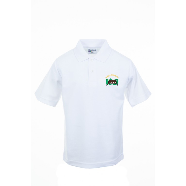 White Polo Shirt 