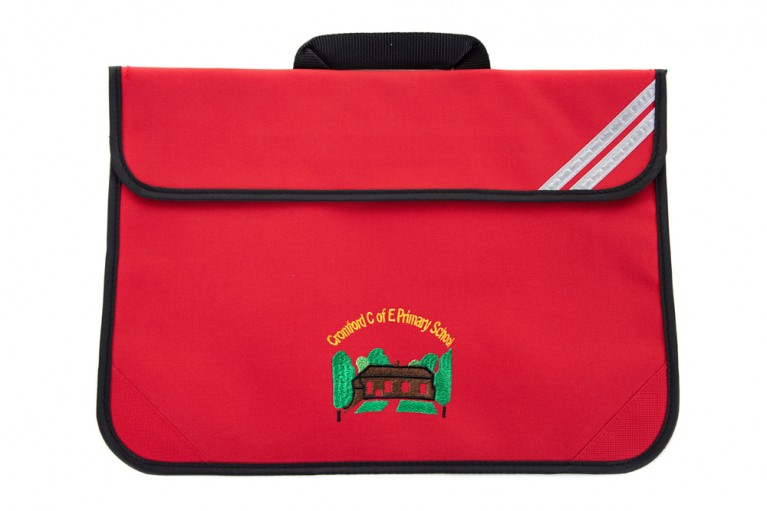 Red Short Handle Bookbag