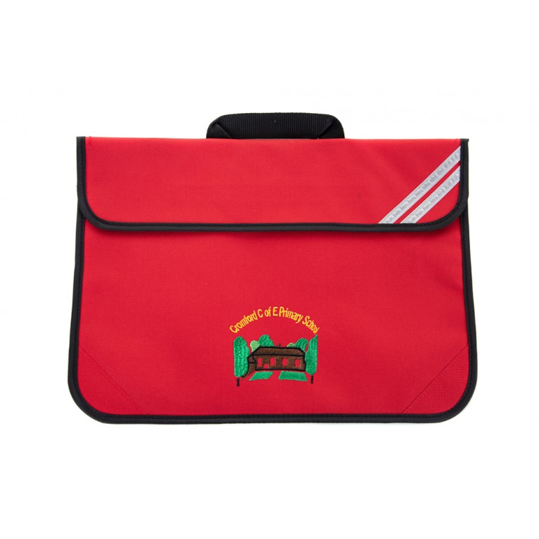 Red Short Handle Bookbag