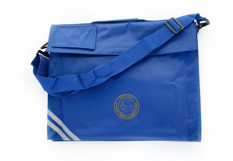 Blue Long Handle Bookbag
